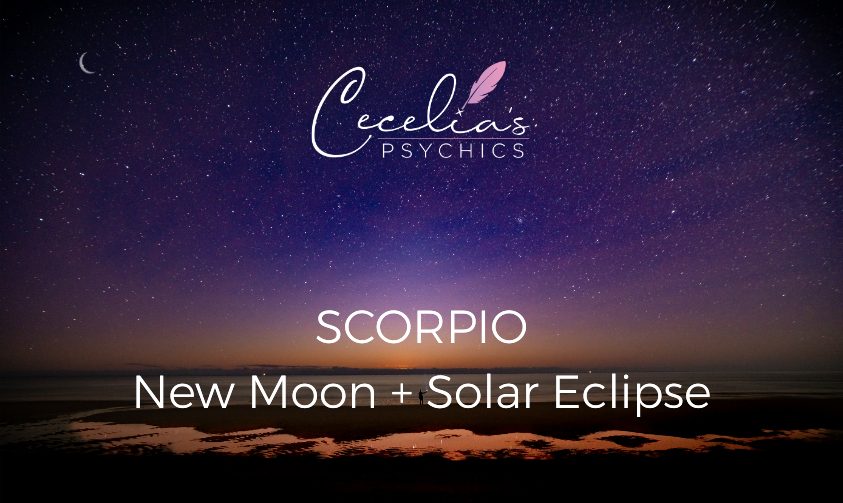 Scorpio New Moon and Solar Eclipse